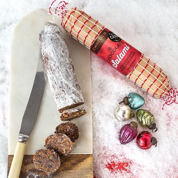Chococo Festive Chocolate Salamis